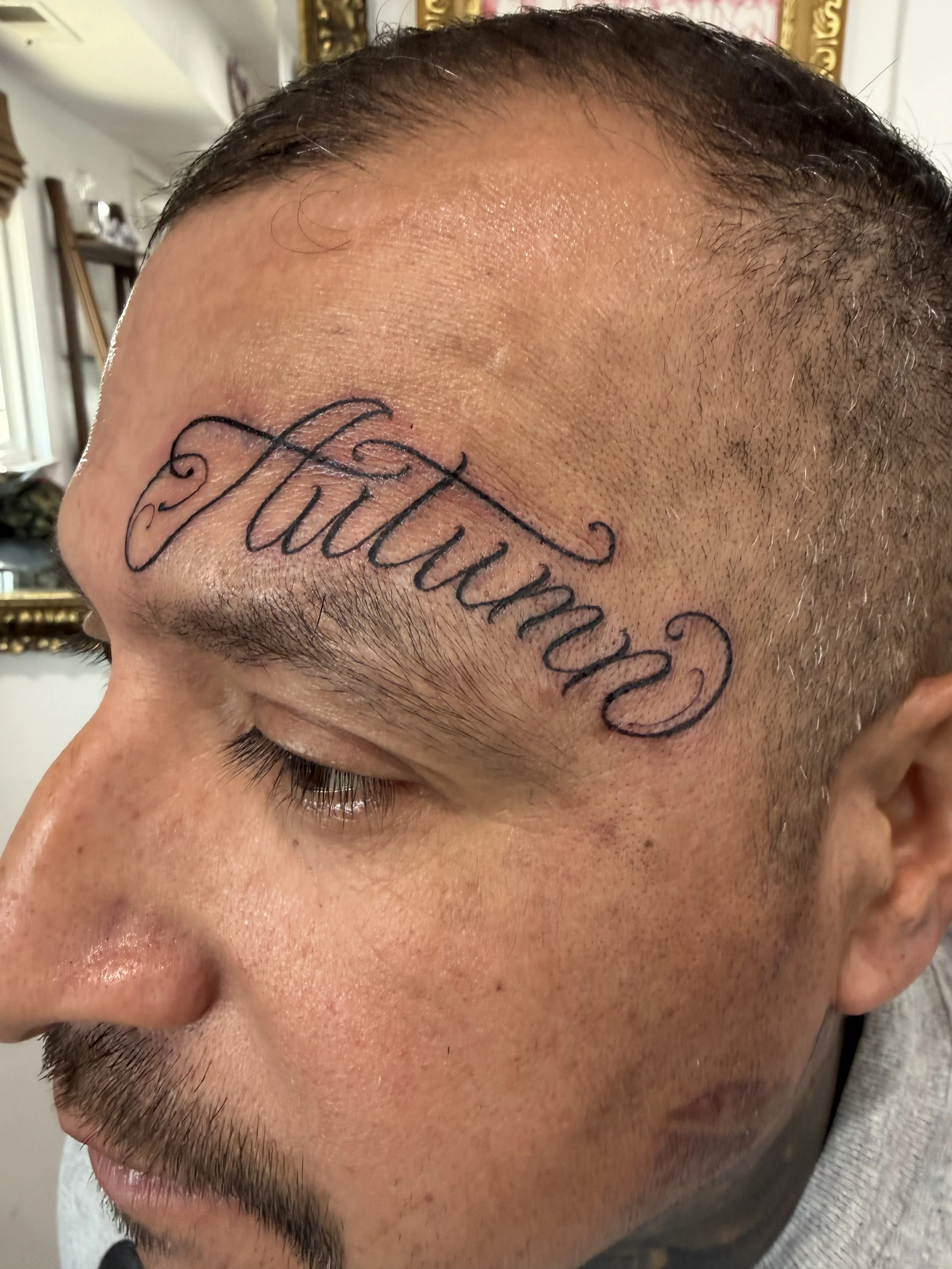 Fine Line tattoo by Bumpy Munoz: script, word, lettering, minimal