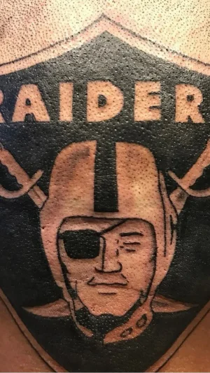 Raiders Helmet Head Piece