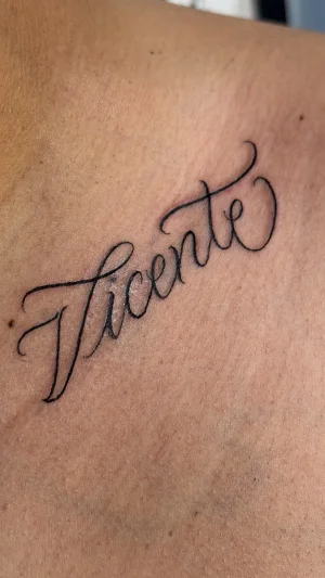 Fine Line tattoo