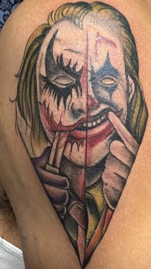 Two-Faced Joker Color Realism
