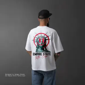 Empire State Tattoo Expo | Official Tee (2025) | White