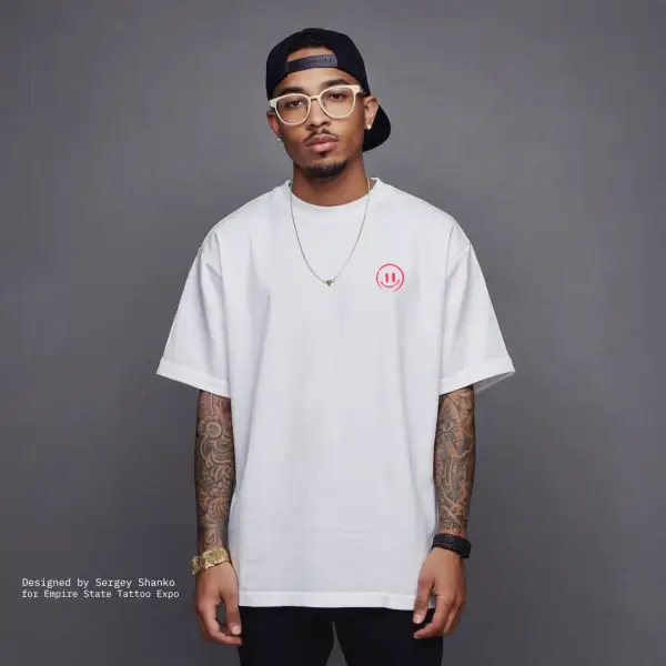 Empire State Tattoo Expo | Official Tee (2025) | White - Image 2